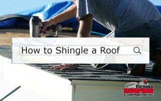 How to shingle a roof