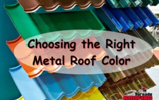 Metal roof color