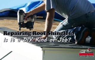 repairing roofing shingles