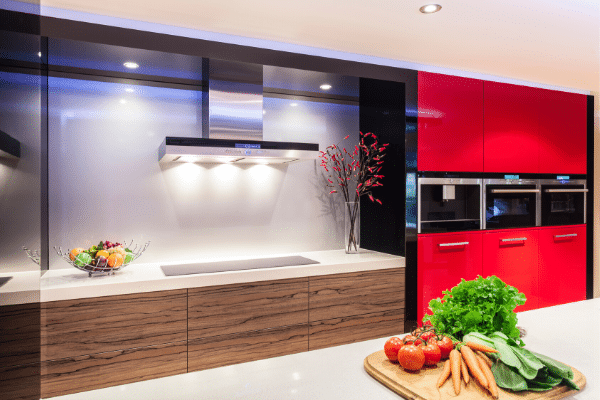 Kitchen remodel with kitchen light fixtures