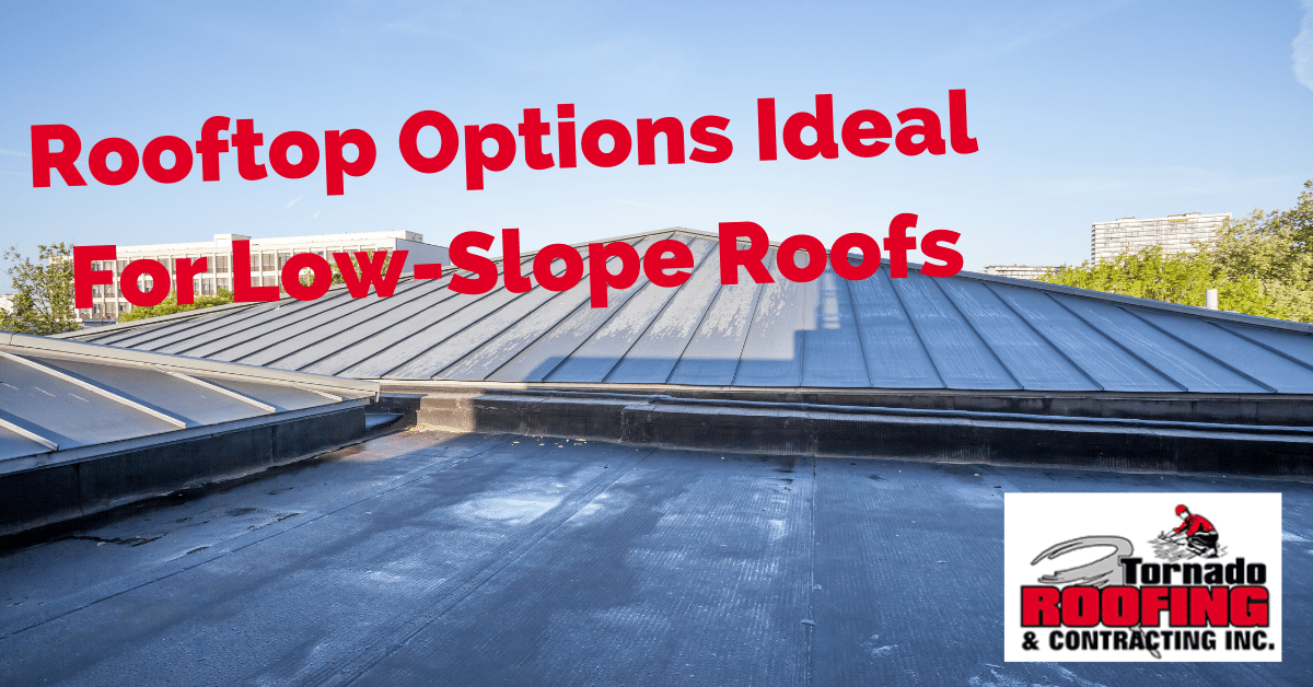 flat roof low-slope roof
